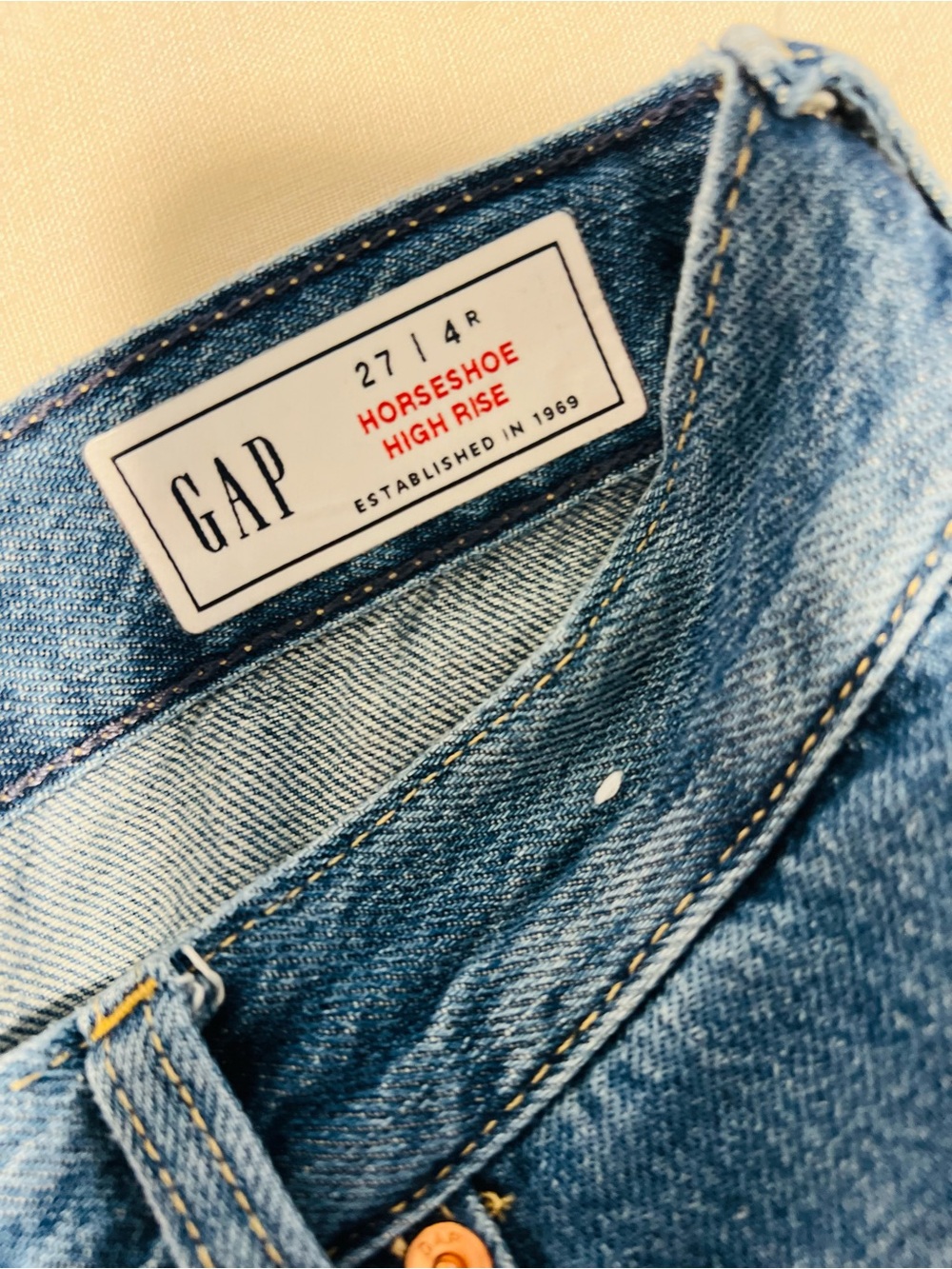 Barrel Horseshoe Jean - Picture 5 of 6